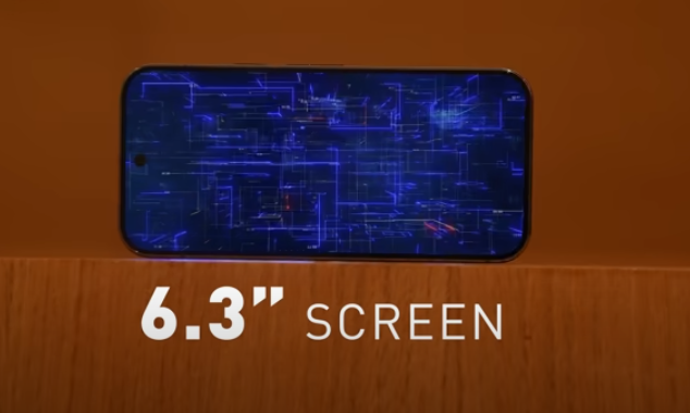 Google Pixel 9 display