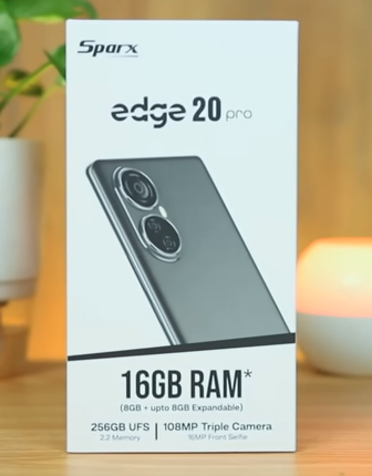 Sparx Edge 20 Pro: Specs, Features, Display, Battery, Camera, Ram, Rom ...